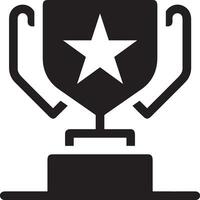 ganador éxito icono símbolo imagen vector. ilustración de recompensa campeón ganar campeonato cama imagen diseño vector