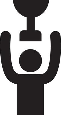 Winner success icon symbol image vector. Illustration of reward champion win championship bedge image design
