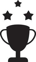 Winner success icon symbol image vector. Illustration of reward champion win championship bedge image design vector