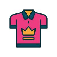 shirt filled color icon. vector icon for your website, mobile, presentation, and logo design.