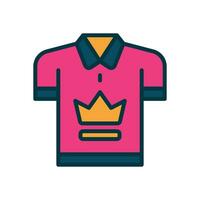 shirt filled color icon. vector icon for your website, mobile, presentation, and logo design.