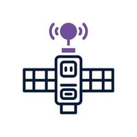 satellite dual tone icon. vector icon for your website, mobile, presentation, and logo design.