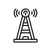 antenna line icon. vector icon for your website, mobile, presentation, and logo design.