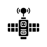 satellite glyph icon. vector icon for your website, mobile, presentation, and logo design.