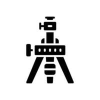 tripod glyph icon. vector icon for your website, mobile, presentation, and logo design.