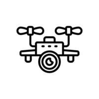 drone camera line icon. vector icon for your website, mobile, presentation, and logo design.