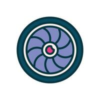 shutter filled color icon. vector icon for your website, mobile, presentation, and logo design.