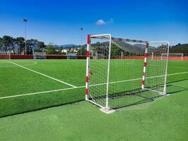 A football field photo