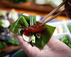 Gwamegi dried fish, which is enjoyed in winter in Korea photo