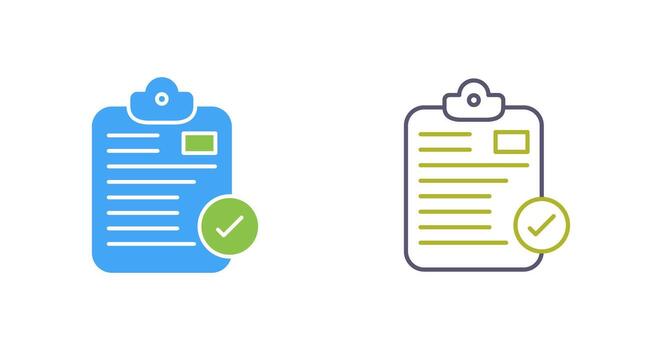 Secure Notepad Vector Icon