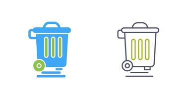 Dustbin Vector Icon