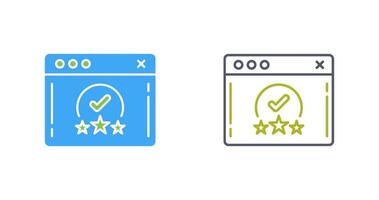 Rating Vector Icon