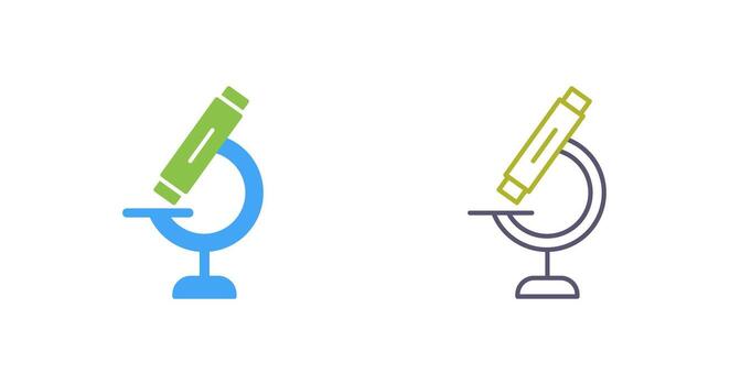 Microscope Vector Icon