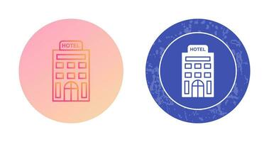 icono de vector de hotel