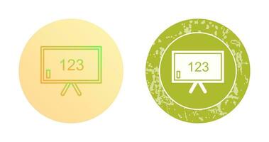 Unique Classroom Board Vector Icon