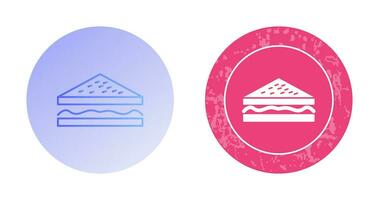 Unique Sandwich Vector Icon