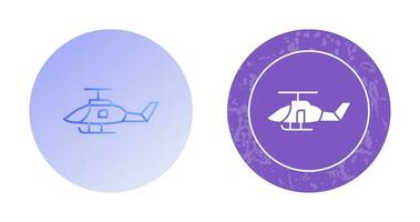 Military Helicopter Vector Icon