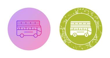 Double Bus Vector Icon