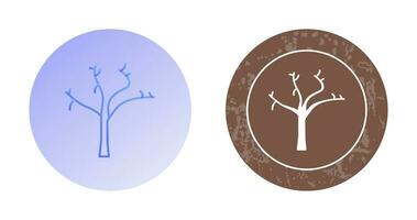 Tree with no Leaves Vector Icon