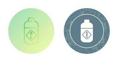 Pesticide Bottle Vector Icon