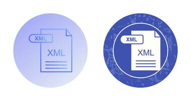 XML Vector Icon