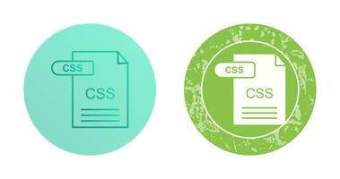 icono de vector de css