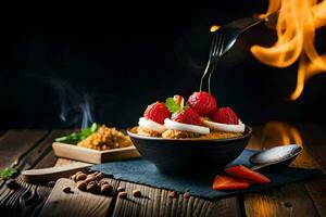 the best food photography tips for beginners. AI-Generated photo