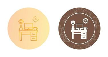 Work Table Vector Icon