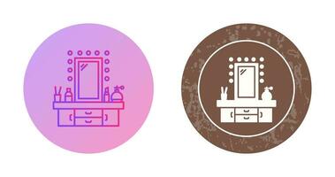 Dressing Table Vector Icon