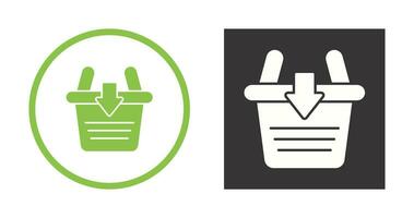 Add To Basket Vector Icon