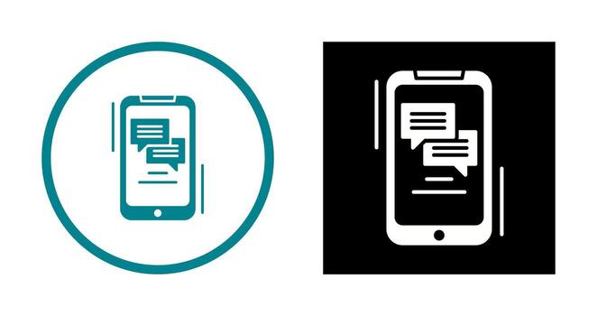 icono de vector de texto