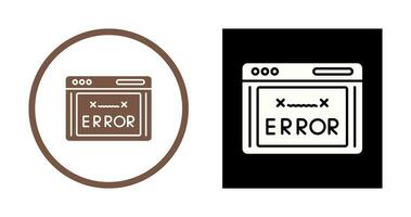 Error Code Vector Icon