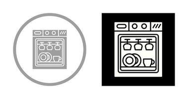 Dishwasher Vector Icon