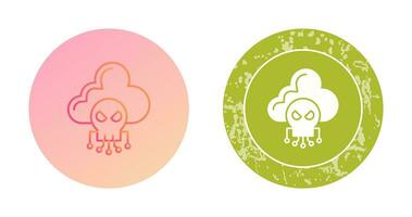 icono de vector de nube