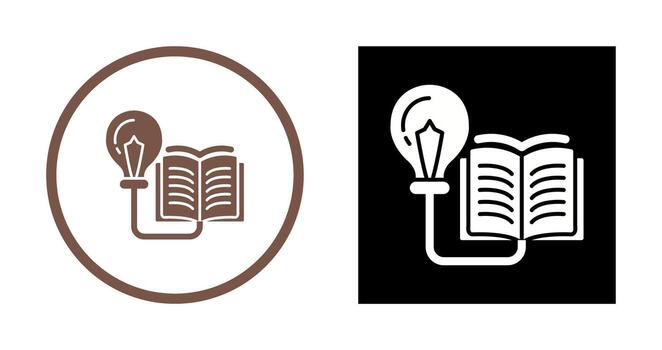 icono de vector de conocimiento