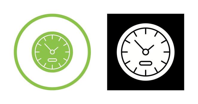 Clock Vector Icon