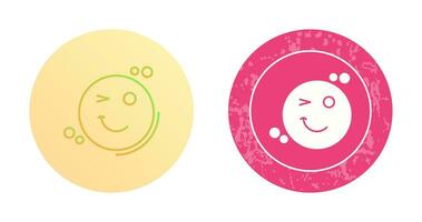 Wink Vector Icon
