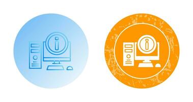 Computer Vector Icon