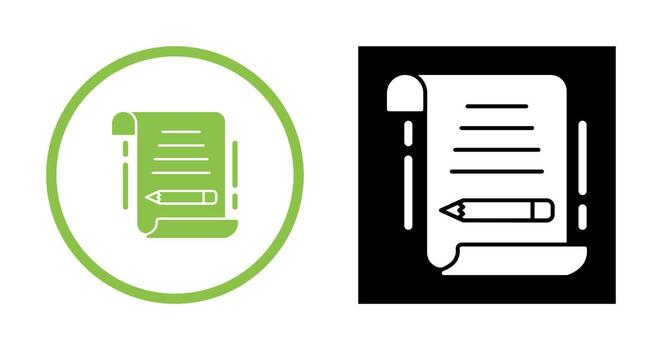 Write Vector Icon