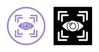 Eye Scan Vector Icon