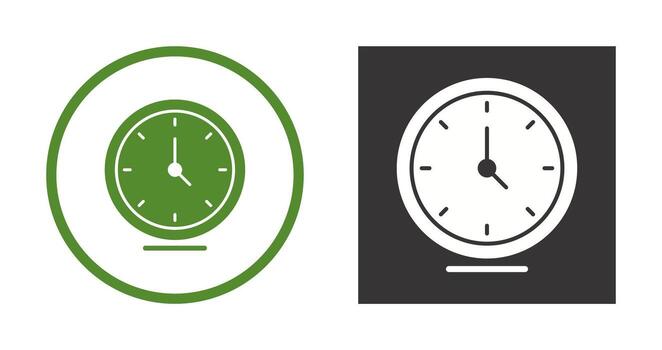 icono de vector de reloj