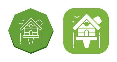 Birdhouse Vector Icon