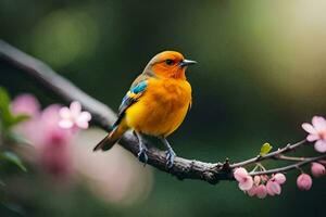 photo wallpaper bird, the tree, spring, the bird, the bird, the bird, the. AI-Generated