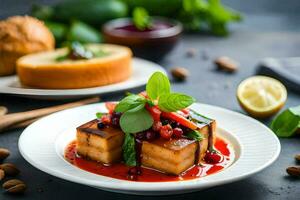 el mejor tofu recetas para vegetarianos y veganos generado por ai foto