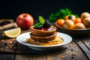 the food of the future is here. AI-Generated photo