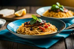 the best pasta recipes for a healthy diet. AI-Generated photo