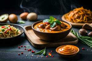 the best food in the world is in india. AI-Generated photo