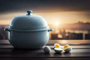 the best egg cooker for your kitchen. AI-Generated photo