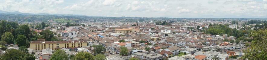 panorámico ver de el ciudad foto