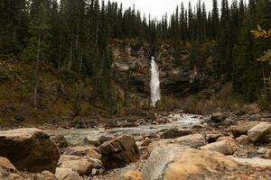 View of the beautiful Laughing falls photo